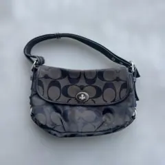 coachコーチcanvas handbag Y2K シグネチャー柄