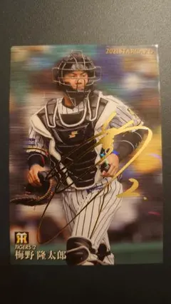2021、2022プロ野球チップスカード 阪神タイガース金箔サインカードセット