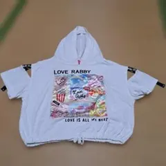 LOVE RABBY　半袖Tシャツ　130cm