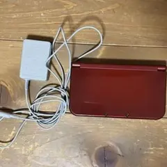 newニンテンドー3ds ll メタリックレッド　タッチペン無し sdカード付き