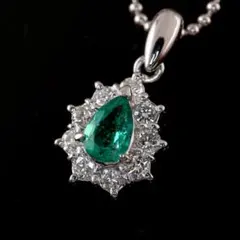 高級 エメラルド1.56ct ダイヤ プラチナ ヘッド - メルカリ