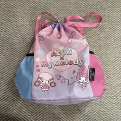 【非売品】AEON イオン　マイメロ　リュックサックのサムネイル