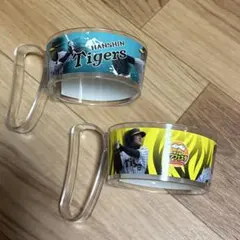 美品❣️ 阪神タイガース ビアカップホルダー 3個セット - メルカリ