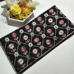 新入荷♡幅広インド刺繍リボン1メートル