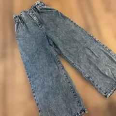 ピンクラテ ワイドパンツ　140