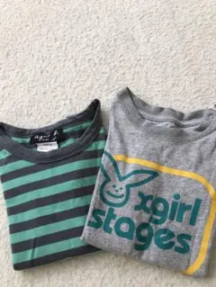 xgirl stages &アニエスベーTシャツめちゃ可愛お得2点セット