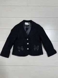 【中古】anyFAM オンワード ジャケット 卒園 入学 ガールズ（120cm）