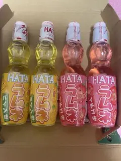 HATA ラムネ パイン味 イチゴ味 4本セットのサムネイル