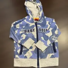 BABY DOLL 迷彩柄 フード付きトレーナーNo.112