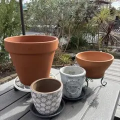 ポコでお願いします。同梱新製品です斜めスリットナチュラルテラコッタ大サイズ ポコでお願いします。同梱新製品です斜めスリットナチュラル