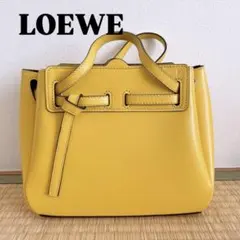 【LOEWE】レザーハンドバッグ（ショルダー可）