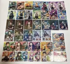 ち*で様 鬼滅の刃 ホログラムシール 37枚セット　まとめ売り　MARUMIYA