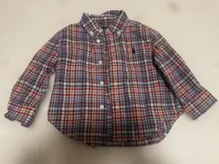 Ralph Lauren チェック柄シャツ 12M