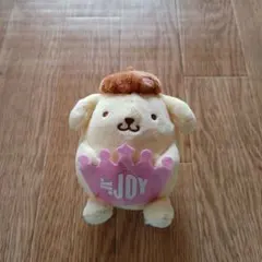 ≒JOY ニアジョイ ポムポムプリン ぬいぐるみマスコット ピンク