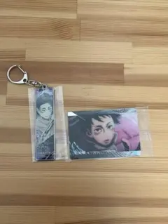 呪術廻戦展 乙骨憂太 メタルキーホルダー ウエハースカード