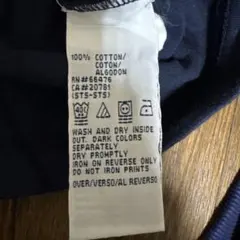 TOMMY HILFIGER ネイビー Tシャツ M