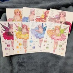 hwara様 人物ステッカー バラ不可 コラージュ