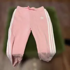 adidas ピンク ロングパンツ 100cm