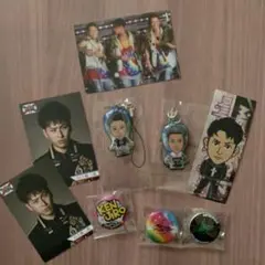 山下健二郎サイン缶バッジ セット クリーナー ステッカー カード ロゴ缶バッチ