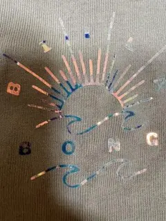 BILLABONG Tシャツ ベージュ ホログラムロゴ