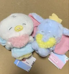 ディズニー ねむぐるみ　 おやすみパジャママスコット ドナルド ダンボ