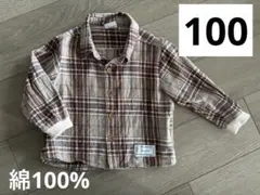 最終値下げ！キッズ100cm長袖　綿100%カットソー　トップス