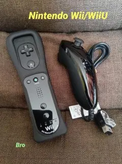 Nintendo Wii/WiiU用 リモコンプラス ヌンチャク セット
