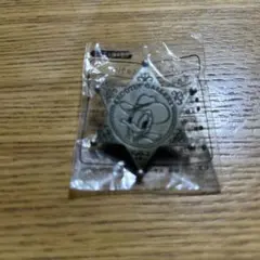 ドナルドダック　星形の金属製クリップ