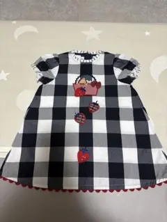 Burberry Children ハート柄 チェック ワンピース 2Y - メルカリ