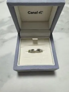 Canal 4C シルバー ウェーブリング