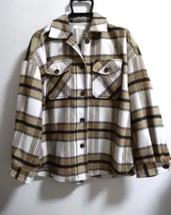 チェック柄ジャケット