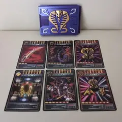 CSM Vバックル　4大仮面ライダーセット付属カードデッキ 仮面ライダー王蛇 CSM Vバックル 4大仮面ライダーセット | 商品情報 | BANDAI TOYS