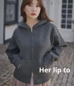 新品未開封Smooth Knit Hoodie herlipto ハーリップトゥ 2026年最新】Herlipto レディース パーカーの人気アイテム - メルカリ