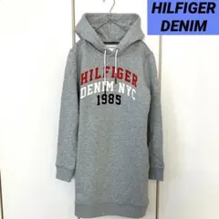 新品タグ付き！ヒルフィガーデニム スウェットワンピース トミー TOMMY