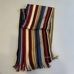 Paul Smith マルチカラーストライプマフラー