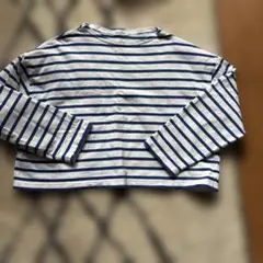 FORK & SPOON ストライプ長袖Tシャツ サイズ1