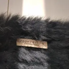 PROPORTION BODY DRESSING ラビットファーボレロ