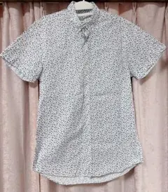ZARA スリムフィット 花柄 シャツ Mサイズ