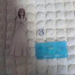 中野三玖 ウェディングドレス アクリルスタンド 五等分の花嫁