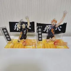 影山・日向 ハイキュー 横断幕アクスタ
