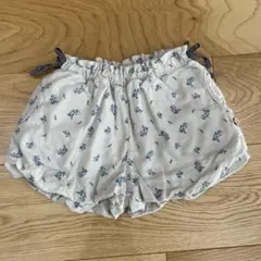 花柄コットンパンツ 80