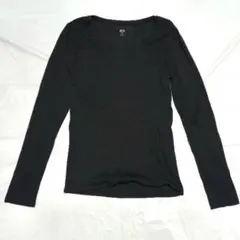 ユニクロ クルーネック 長袖シャツ