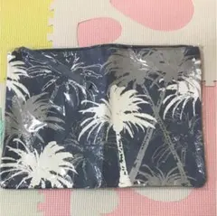 【新品】ESTNATION パームツリー バッグ ポーチ ブルーのサムネイル
