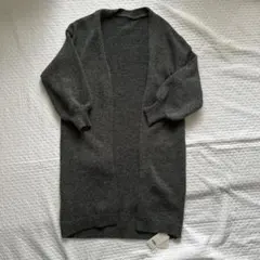 fifth グレー ニット カーディガン 長袖