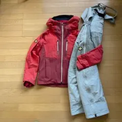 デサント DESCENTE スキーウェア 上下セット デモチーム中古サイズL