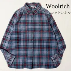 Woolrich ウールリッチ コットン ネルシャツ チェックシャツ レディース