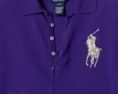 Ralph Lauren 紫 ポロシャツ XL