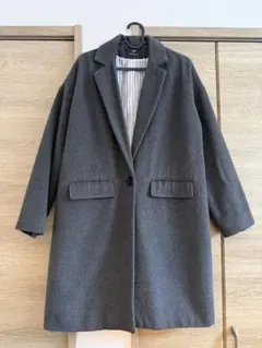 VENICE EXCHANGE グレー チェスターコート