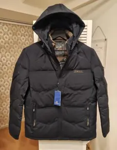 新品タグ付✦ DCKMANY 高品質ダウンジャケット/コート メンズ L 紺黒