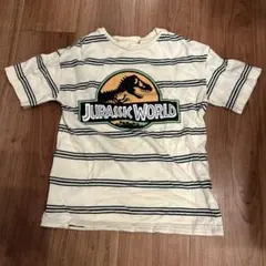 ジュラシック・ワールド ストライプTシャツ US 6/7